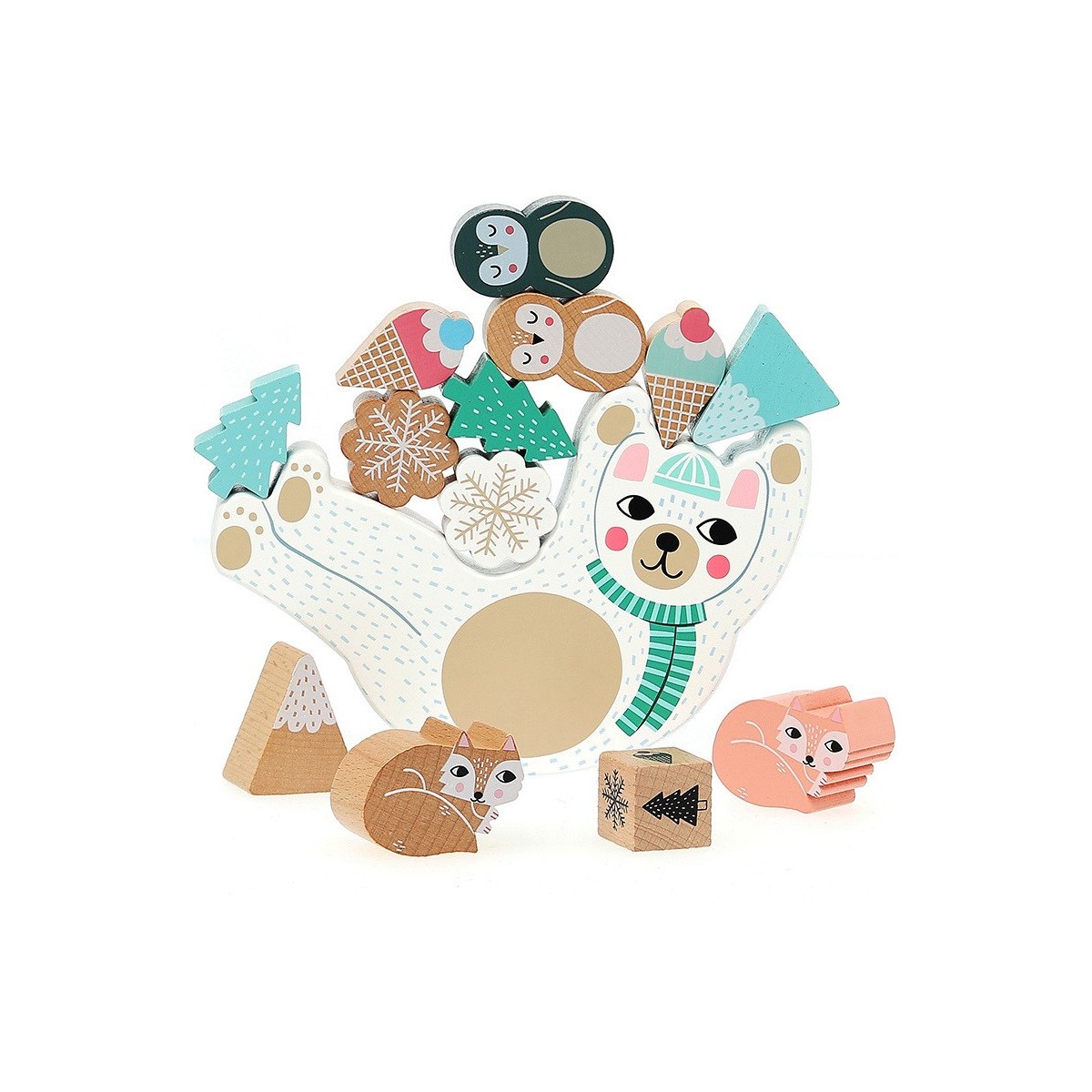 Vilac Gra balansująca Eddy Bear dla dzieci od 4 lat | Dadum