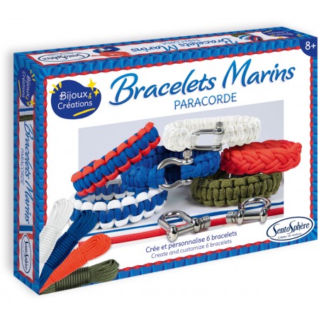 Bransoletki marynarskie z paracordu do robienia zestaw SentoSphere 80000