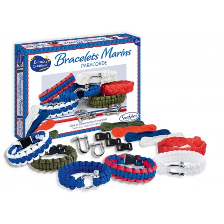 Bransoletki marynarskie z paracordu do robienia zestaw SentoSphere 80000