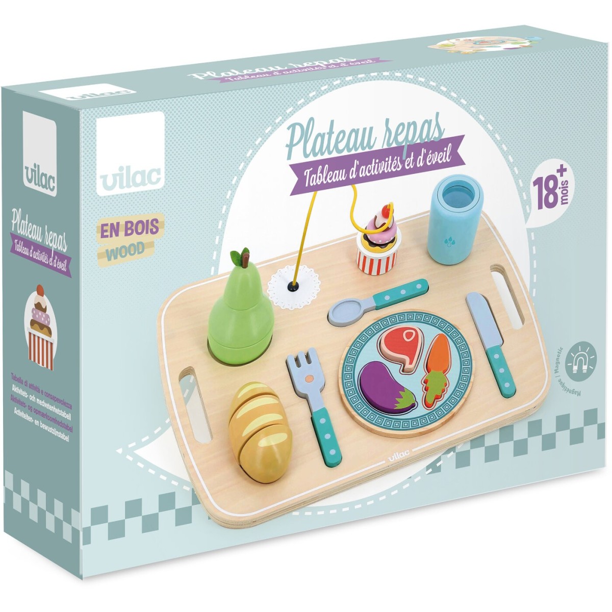 Mój Pierwszy Obiadek edukacyjna zabawka Vilac 8128