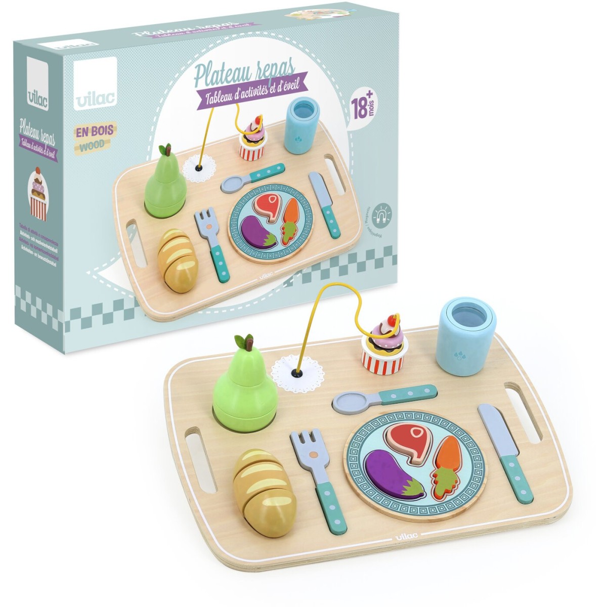 Mój Pierwszy Obiadek edukacyjna zabawka Vilac 8128