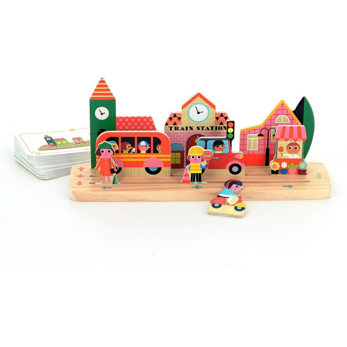 Łamigłówka magnetyczna "Miasto" od 5 lat Vilac 7627