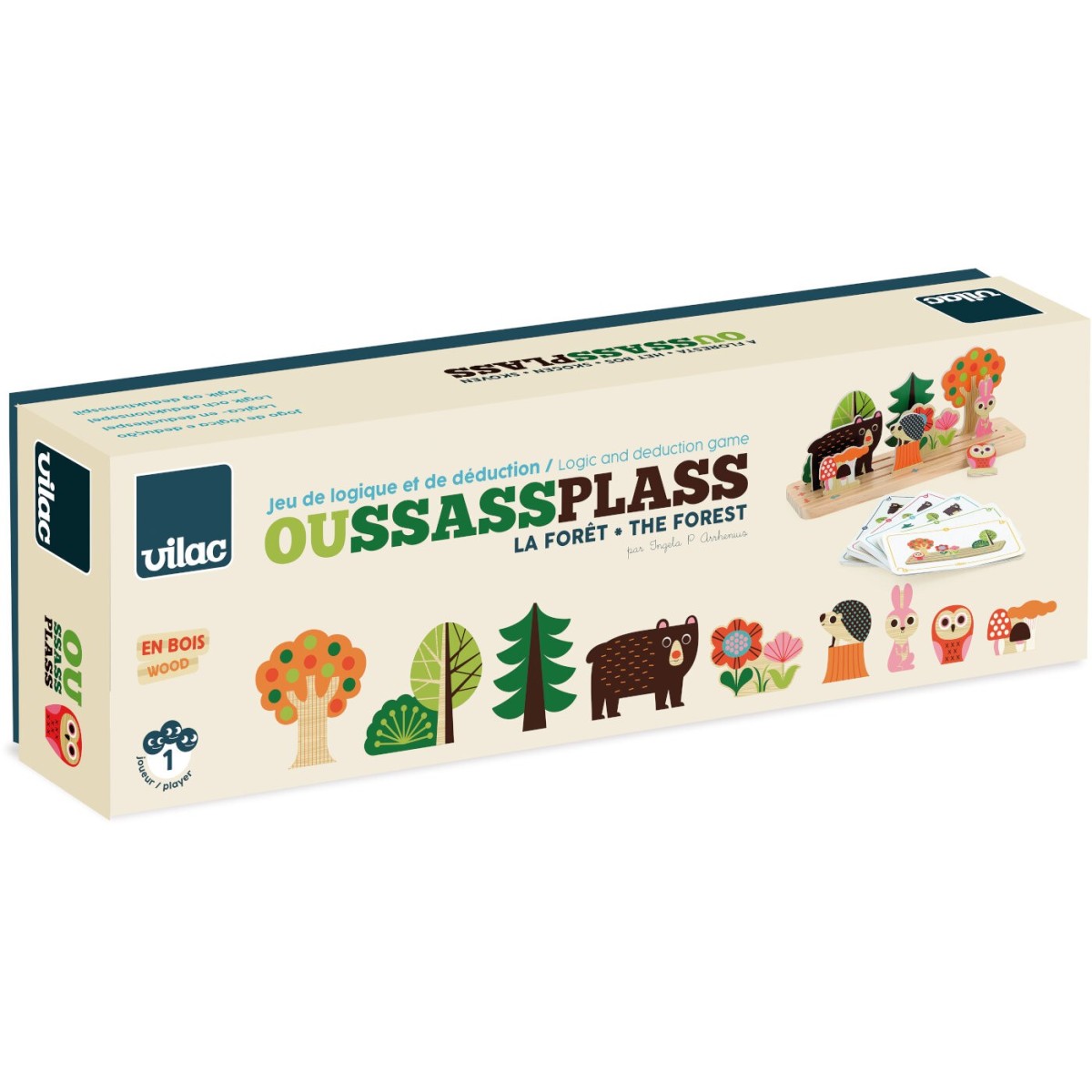 Łamigłówka przestrzenna "Las" od 5 lat Vilac 7634