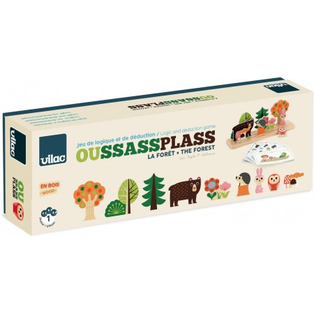 Łamigłówka przestrzenna "Las" od 5 lat Vilac 7634