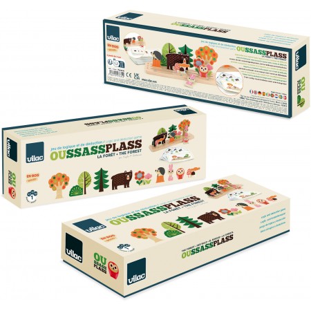 Łamigłówka przestrzenna "Las" od 5 lat Vilac 7634