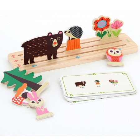 Łamigłówka przestrzenna "Las" od 5 lat Vilac 7634