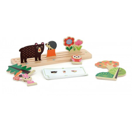 Łamigłówka przestrzenna "Las" od 5 lat Vilac 7634