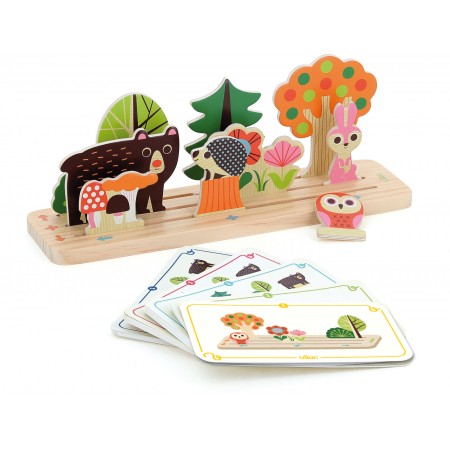 Łamigłówka przestrzenna "Las" od 5 lat Vilac 7634