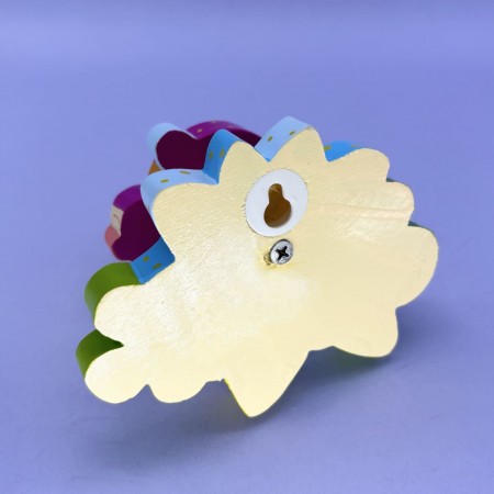 Wieszak drewniany na ścianę dla dzieci Pingwin | Dadum