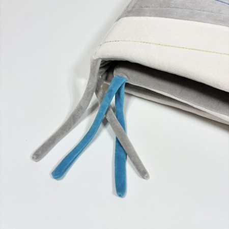 Ochraniacz na szczebelki do łóżeczka Rybki 70x140, 60x120 | Dadum