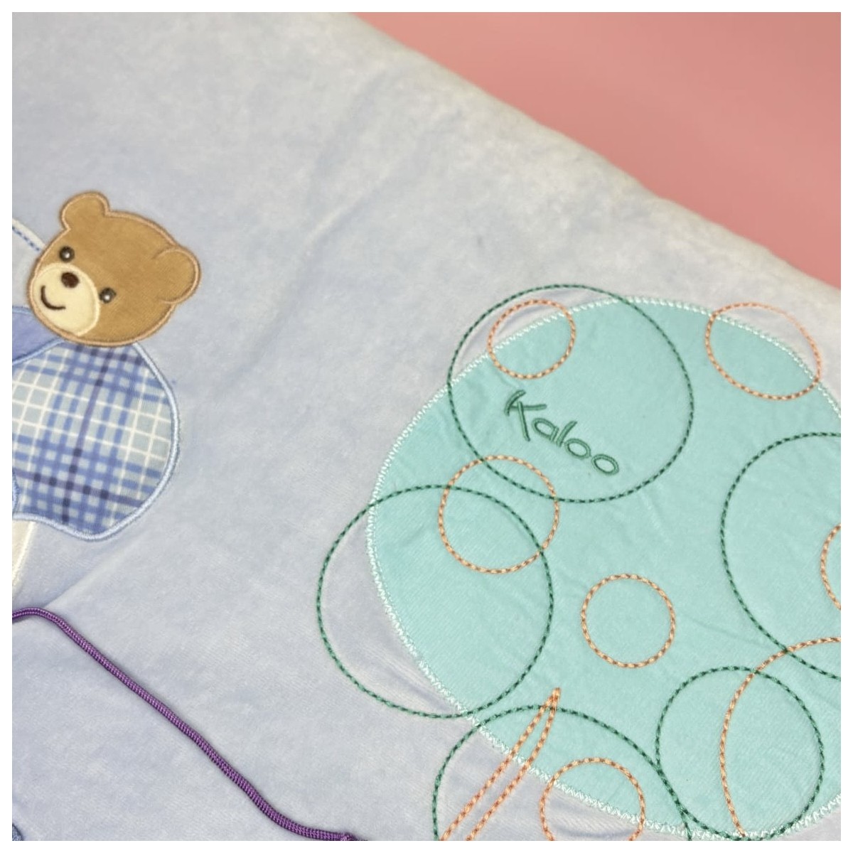 Ochraniacz na szczebelki do łóżeczka Blue Kaloo | Dadum Kraków