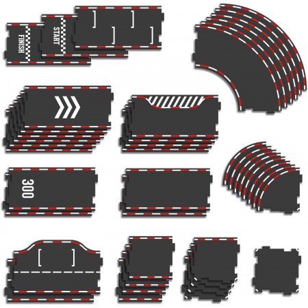 Tor samochodowy dwustronny z 2 autkami Vilac 2350