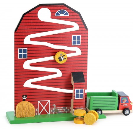 Żniwa na Farmie drewniana zabawka przyczynowo-skutkowa, Vilac