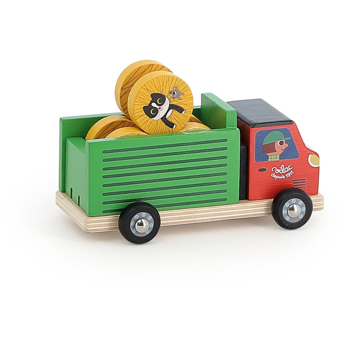 Żniwa na Farmie drewniana zabawka przyczynowo-skutkowa, Vilac