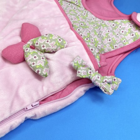 Śpiworek dla niemowlaka na zimę 65cm Capucine, Titoutam | Dadum