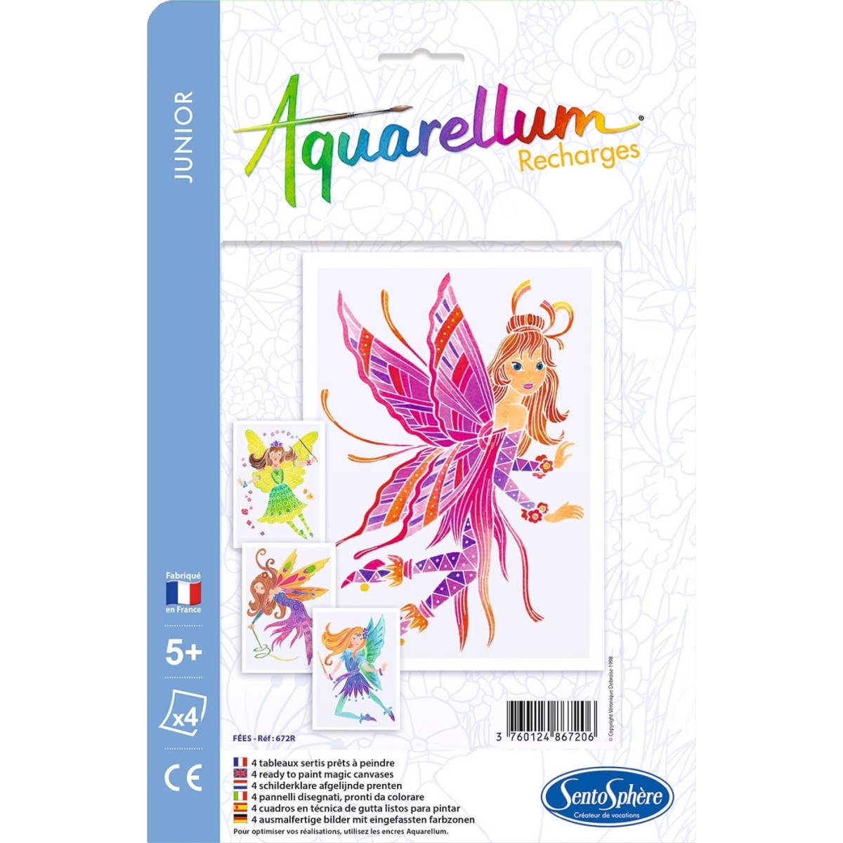 Wróżki plansze do Aquarellum Junior, SentoSphere | Dadum