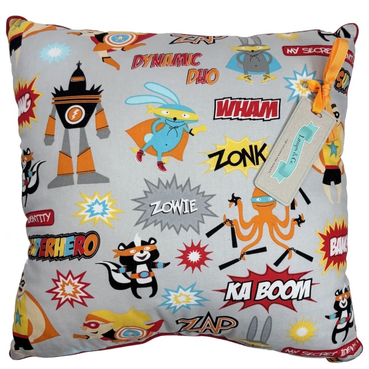 Poduszka dla dzieci Superbohaterowie, Lamps & Co. | Dadum