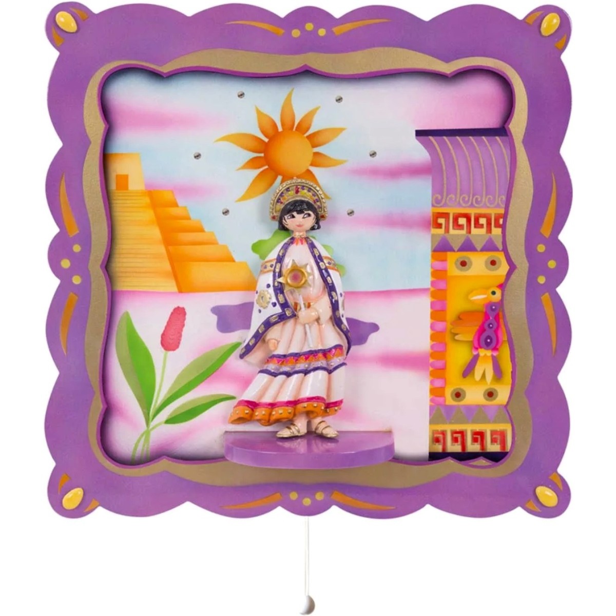 Pozytywka dla niemowląt z światełkami Księżniczka Inka | Dadum Kraków