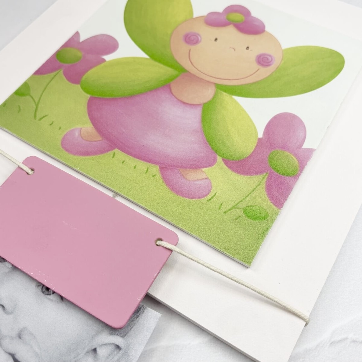 Ramka na zdjęcie dziecka z imieniem Wróżka