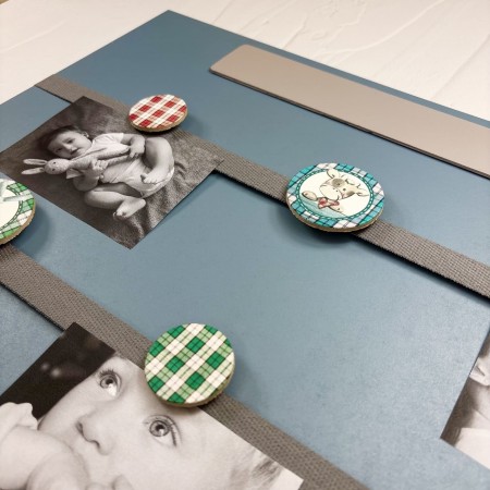 Ramka na zdjęcia z imieniem dziecka Farma