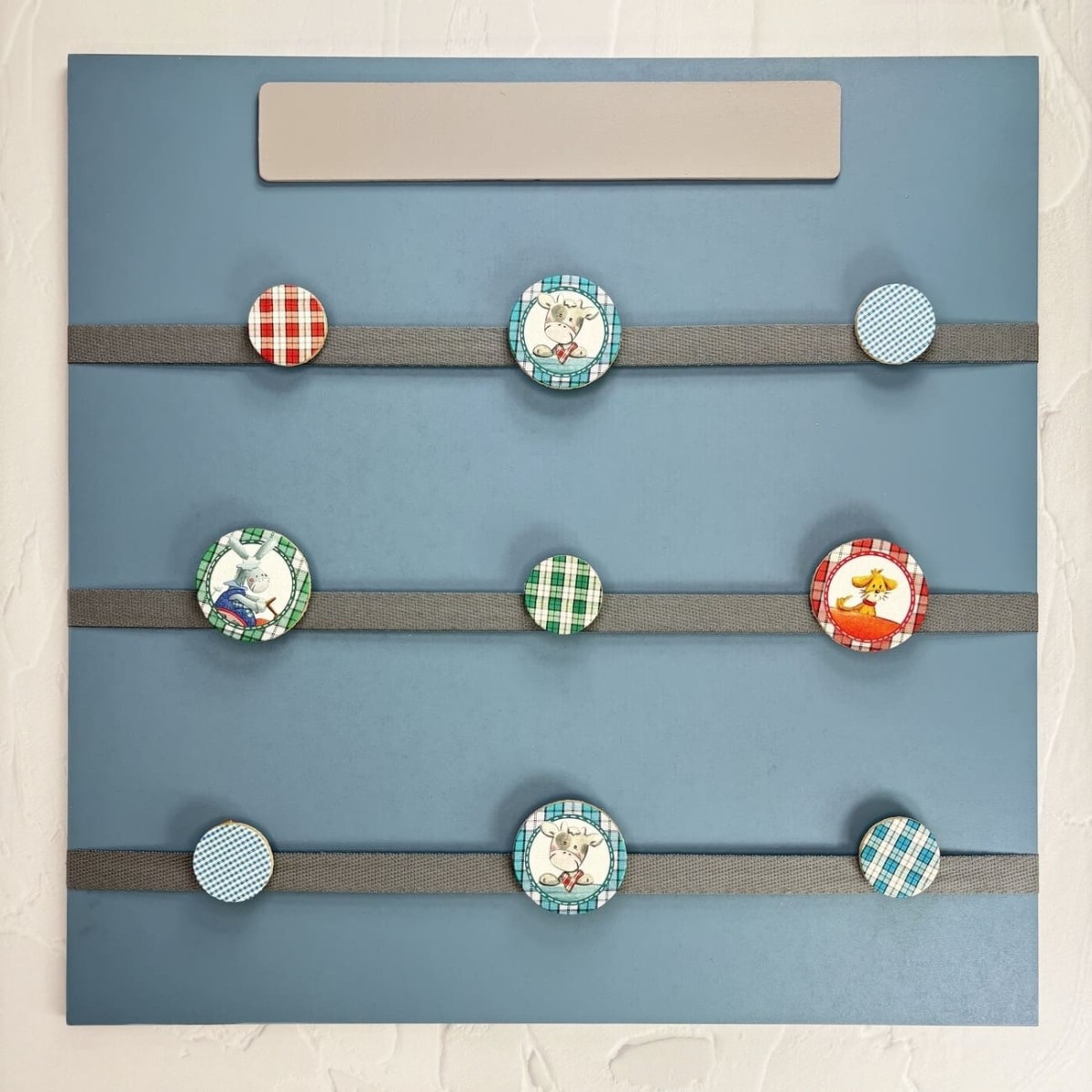 Ramka na zdjęcia z imieniem dziecka Farma