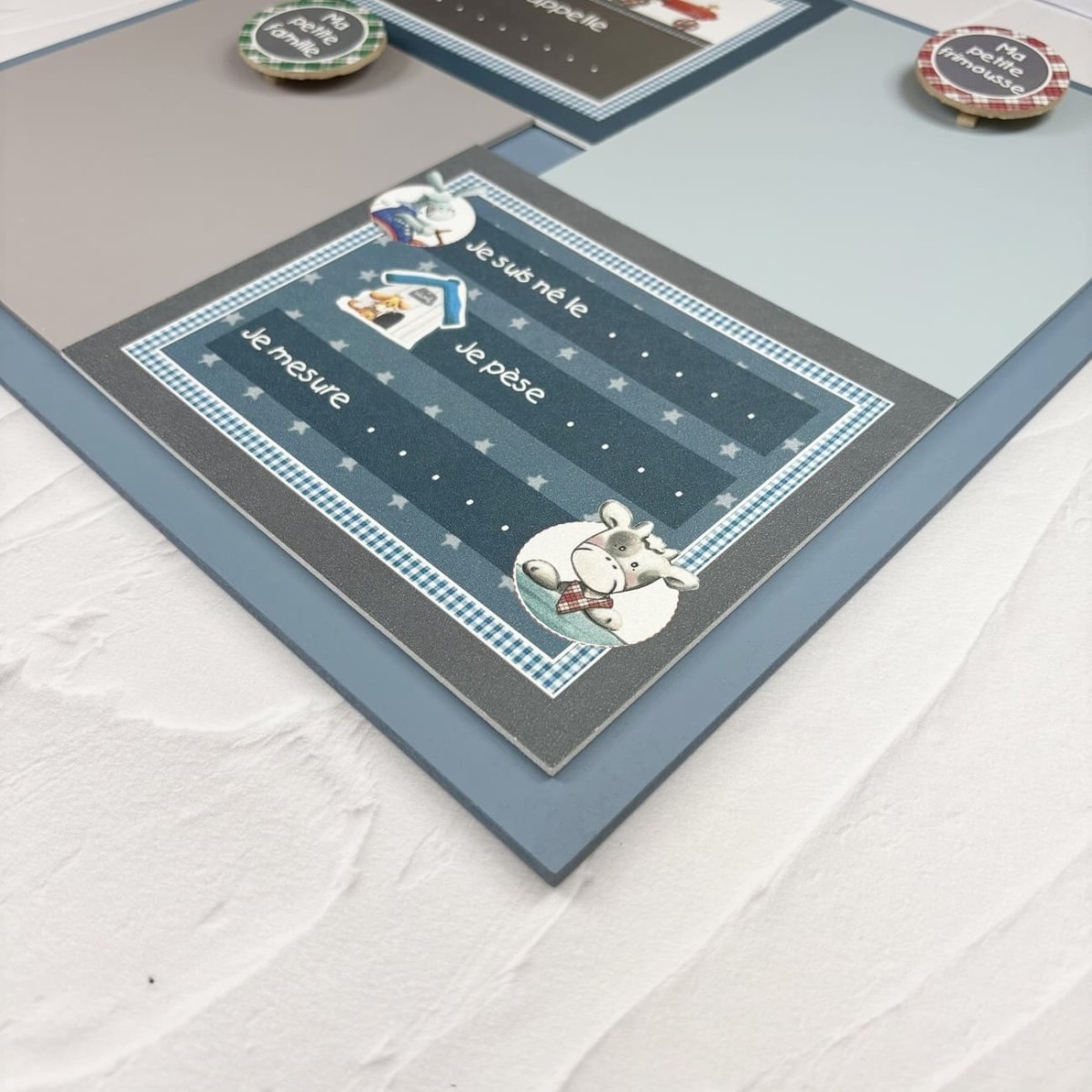 Metryczka dziecka do samodzielnego wypełnienia Osiołek