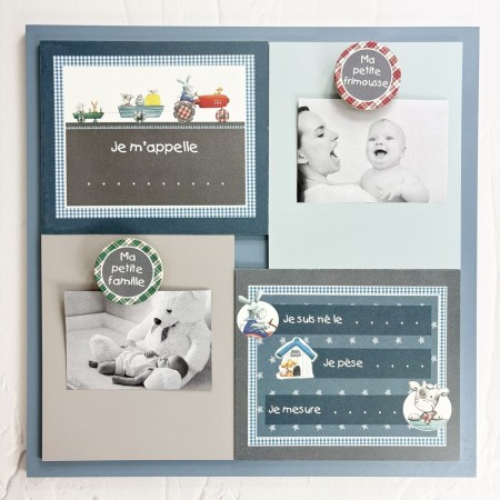 Metryczka dziecka do samodzielnego wypełnienia Osiołek