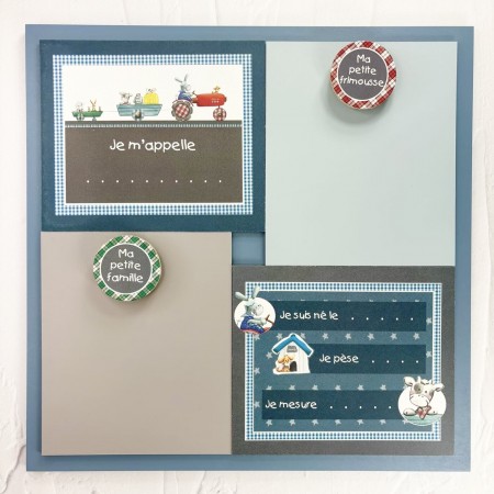 Metryczka dziecka do samodzielnego wypełnienia Osiołek