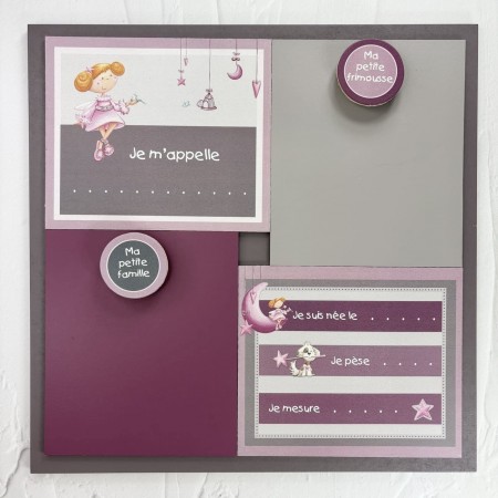 Metryczka dziecka do samodzielnego wypełnienia Wróżka