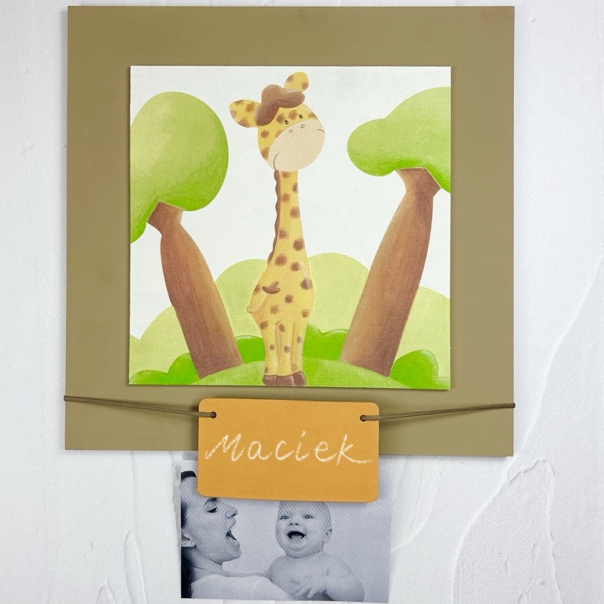 ka na zdjęcie dziecka z imieniem Żyrafa