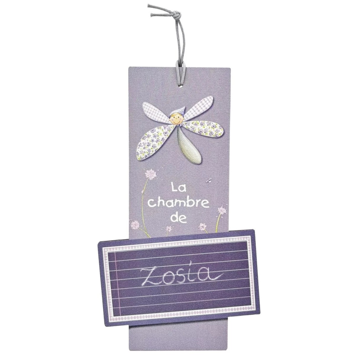 Drewniana tabliczka z imieniem dziecka Sidonie, Titoutam | Dadum