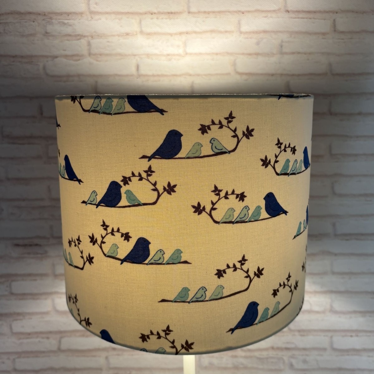 Lampa stojąca motyw Ptaszki granatowe, Lamps & Co. | Dadum