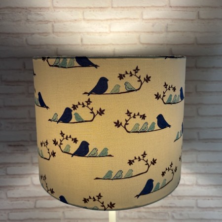 Lampa stojąca motyw Ptaszki granatowe, Lamps & Co. | Dadum