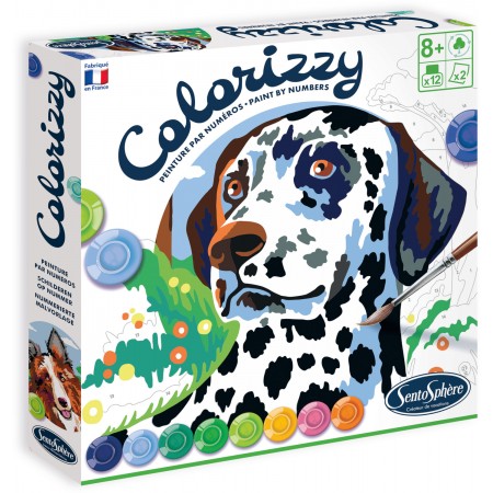 SentoSphere Colorizzy Pieski malowanie po numerach +8 | Dadum