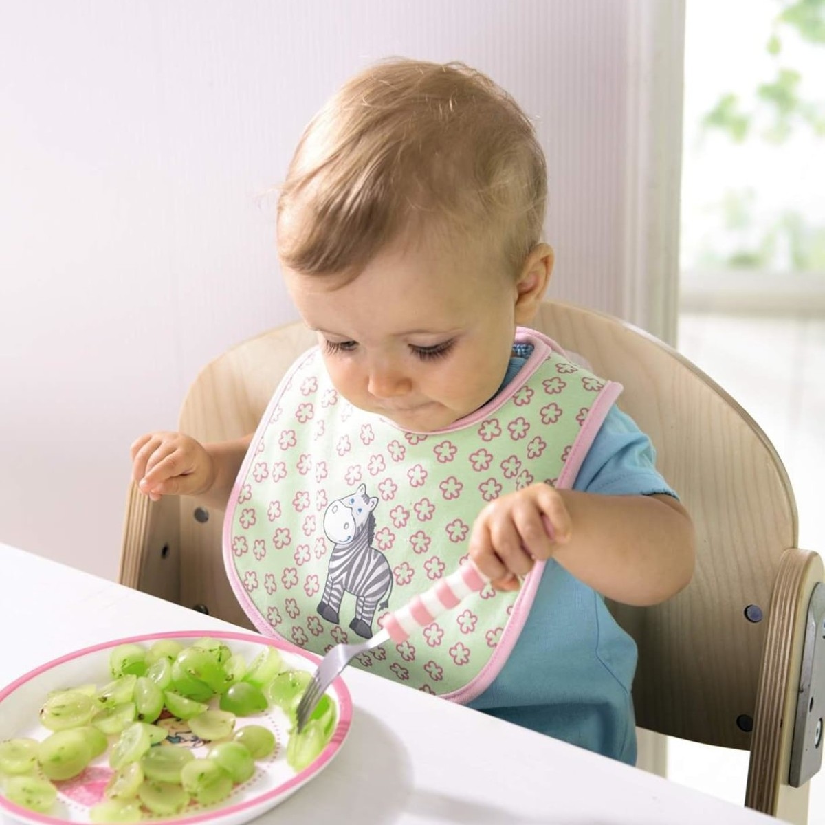 Śliniaczki 2 sztuki Zebra Evi, Haba | Dadum