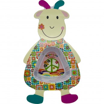 Miseczka dla dzieci Koza Peace&Love, Ebulobo