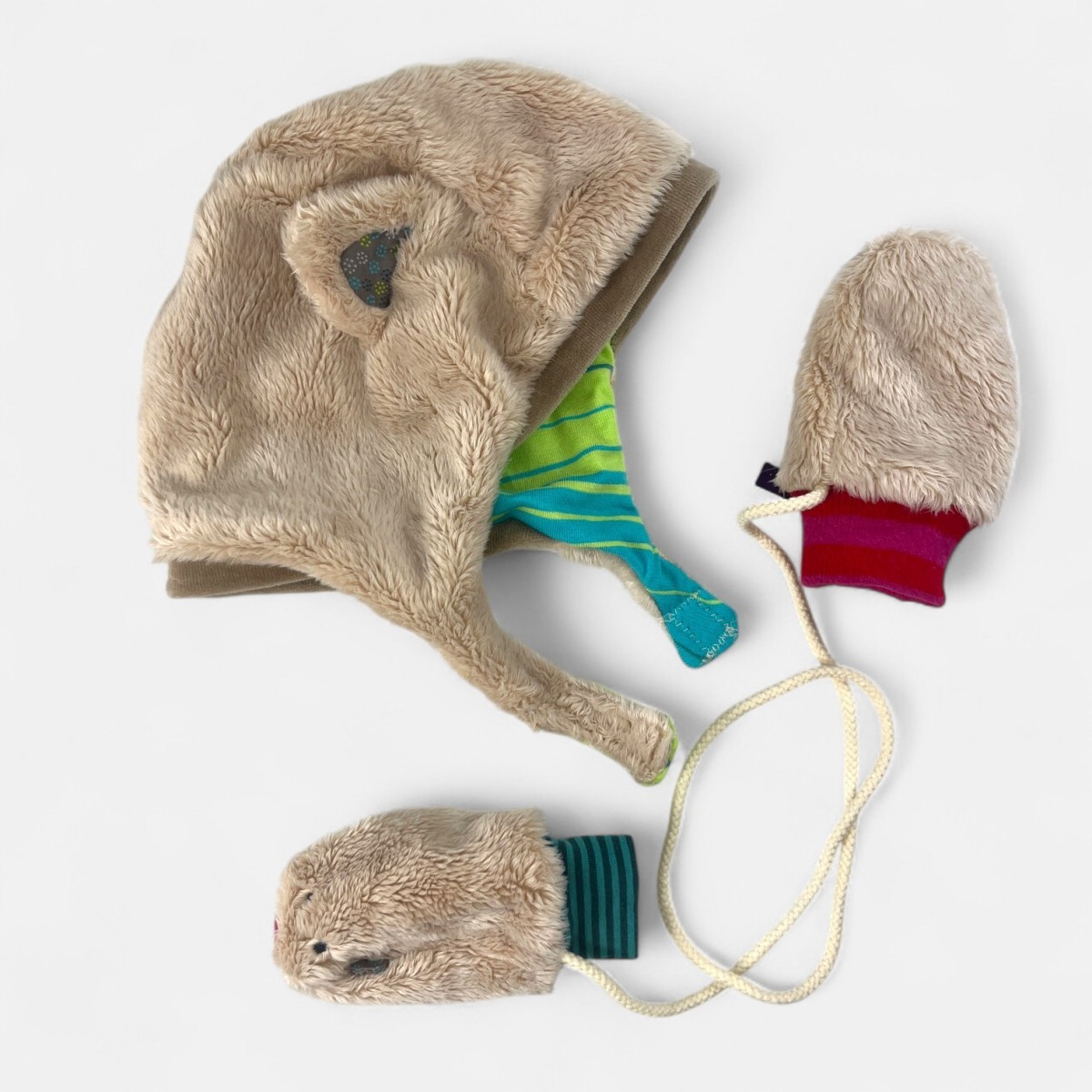 Czapka i rękawiczki Kotek, Moulin Roty | Dadum