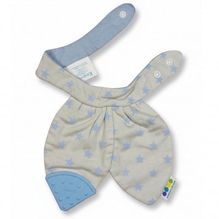 Apaszka śliniak z gryzakiem Blue Star, Koo-di