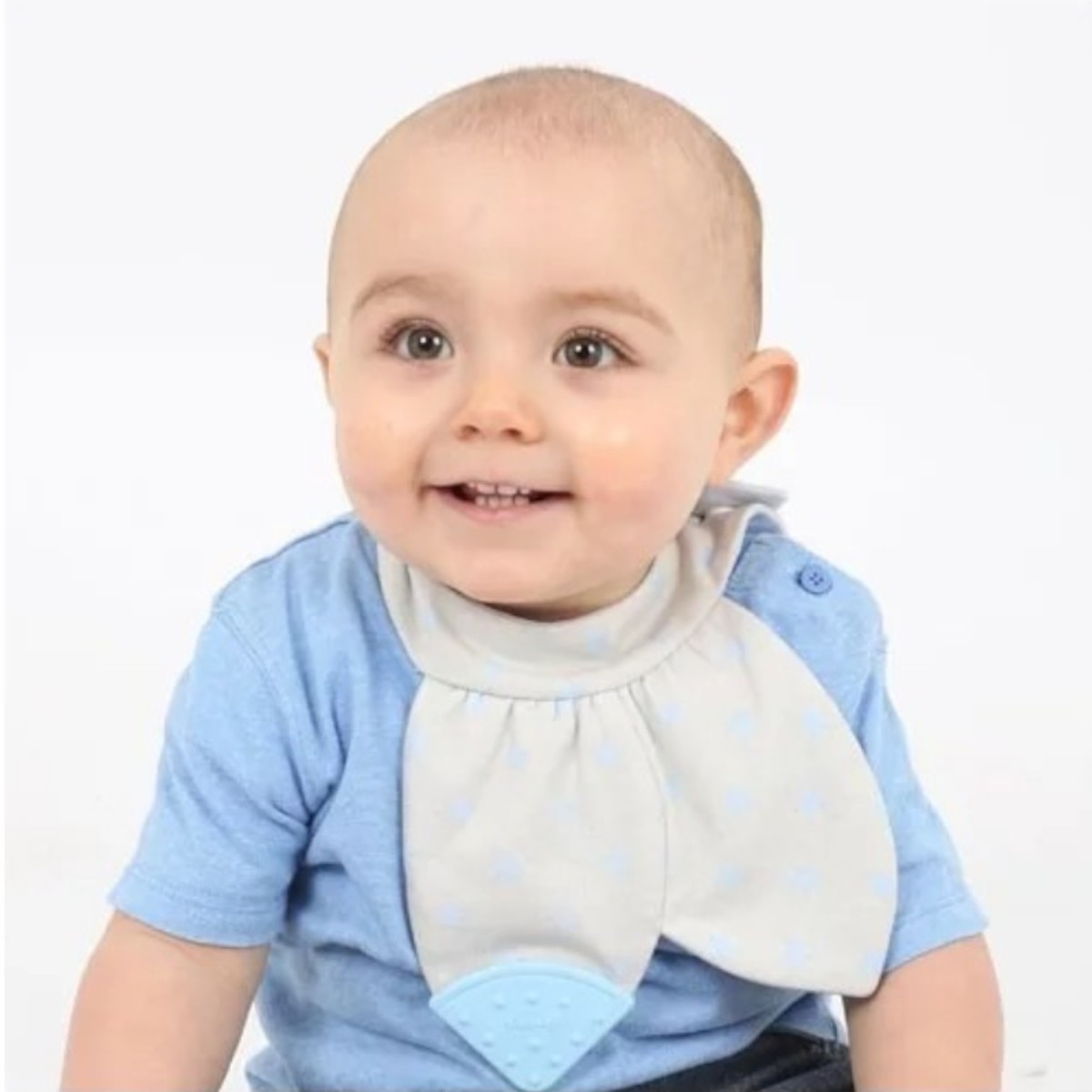 Apaszka śliniak z gryzakiem Blue Star, Koo-di