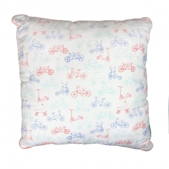 Poduszka dla dzieci Rowerki pastelowe, Lamps & Co. | Dadum