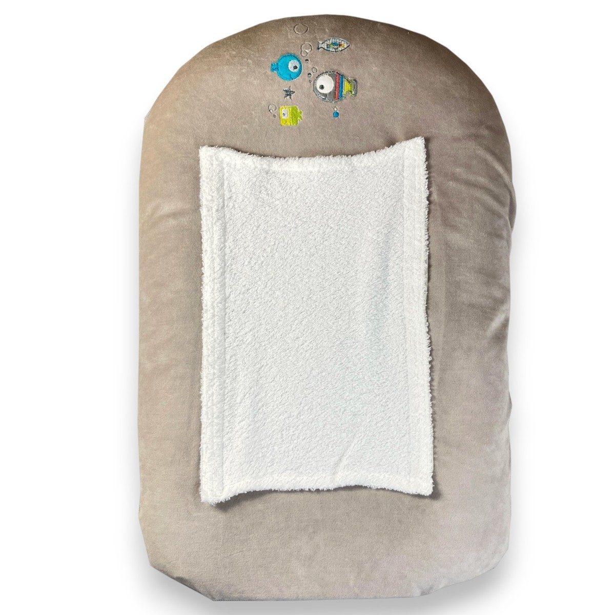 Przewijak miękki Rybki z pokrowcem i 2 podkładkami, Poyet | Dadum