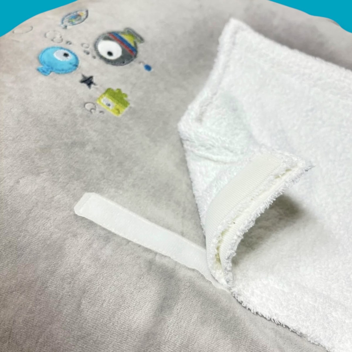 Przewijak miękki Rybki z pokrowcem i 2 podkładkami, Poyet | Dadum