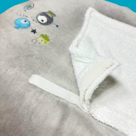 Przewijak miękki Rybki z pokrowcem i 2 podkładkami, Poyet | Dadum