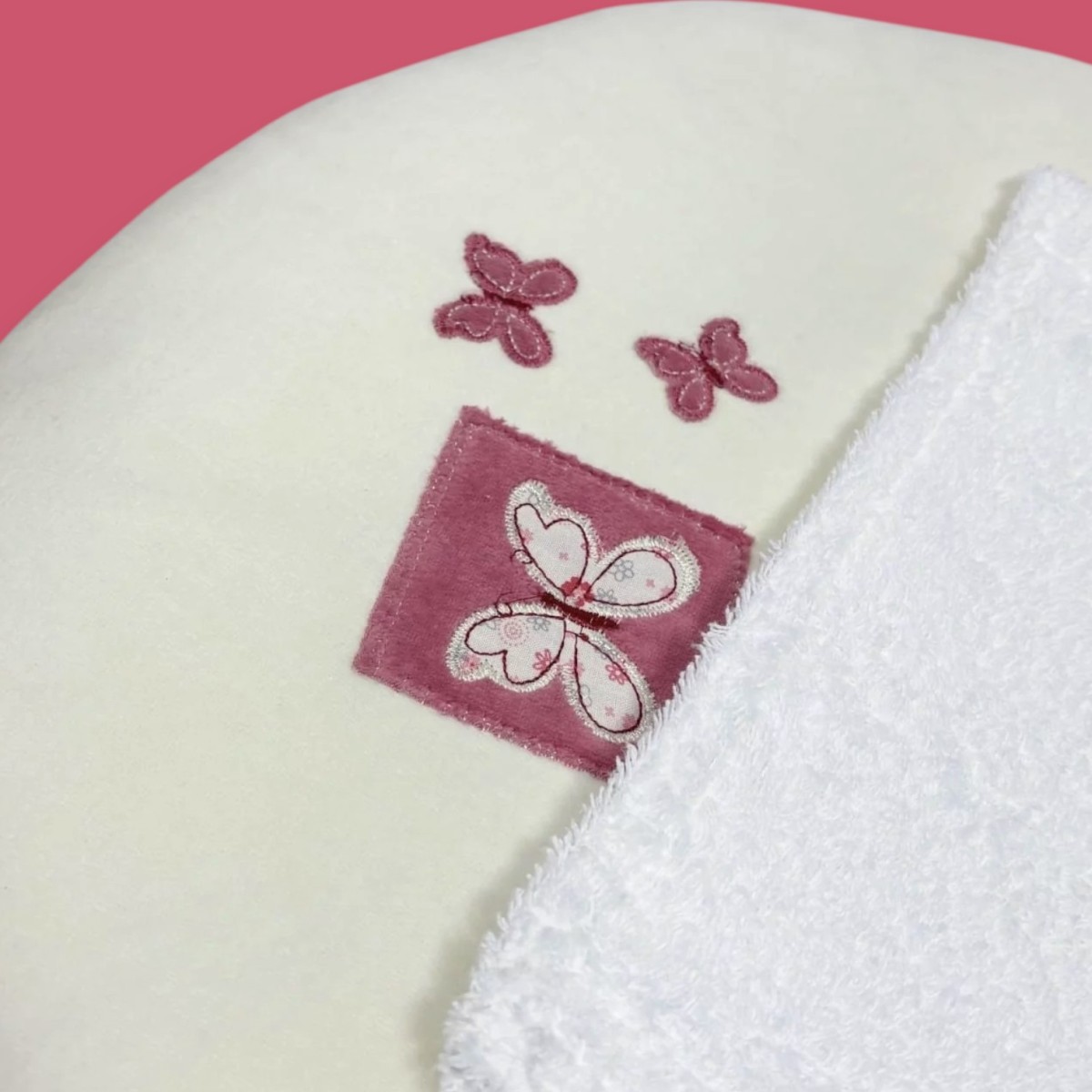 Przewijak miękki Motyle z pokrowcem i 2 podkładkami, Poyet | Dadum