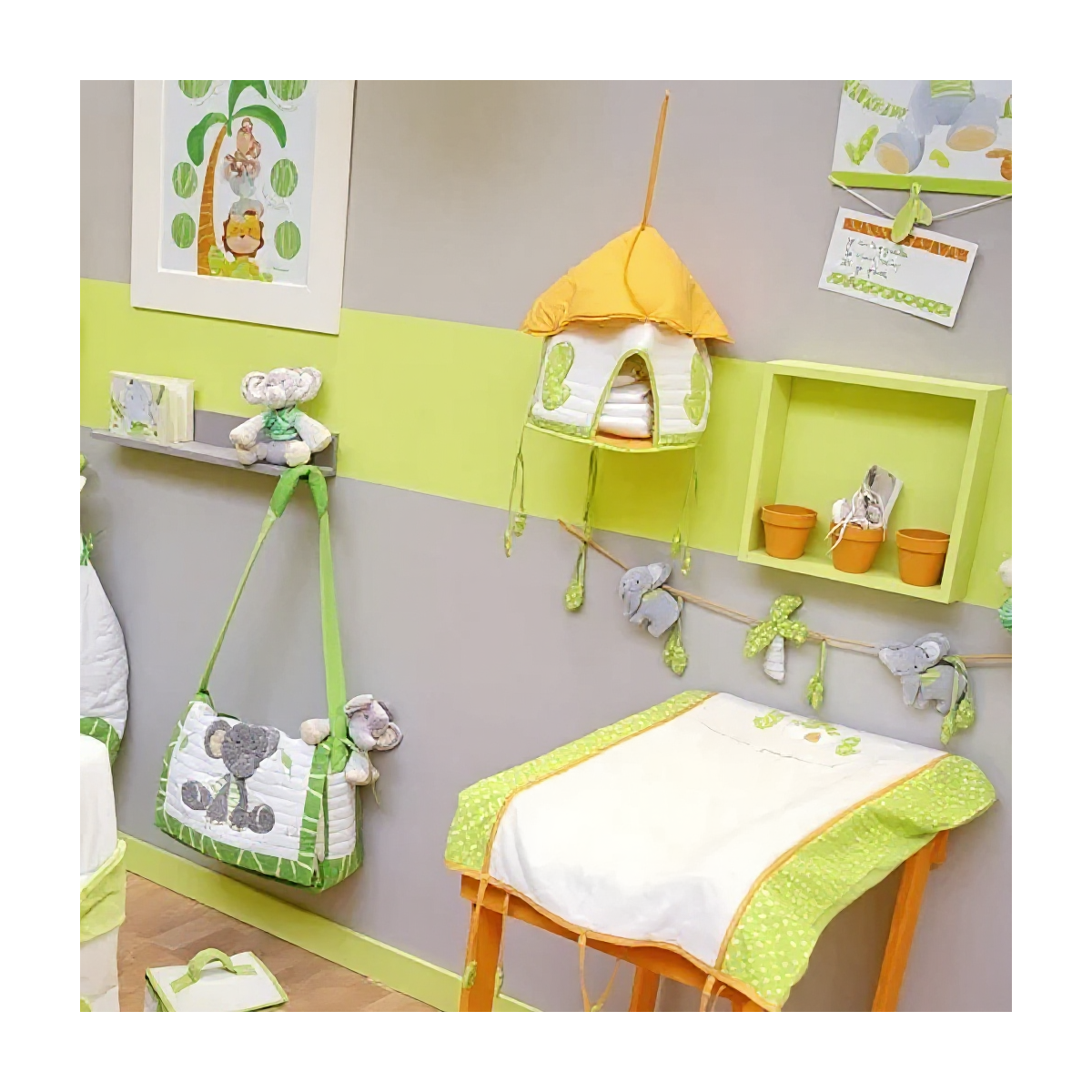 Organizer na pieluchy Dżungla, Titoutam | Dadum