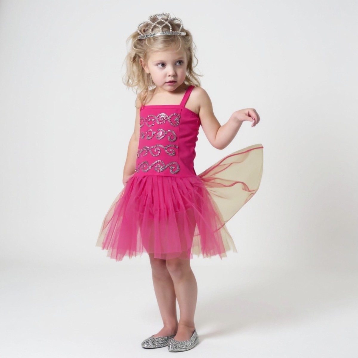 Strój wróżki Sheila dla dziewczynki 3-4lat Rose & Romeo | Dadum Kraków