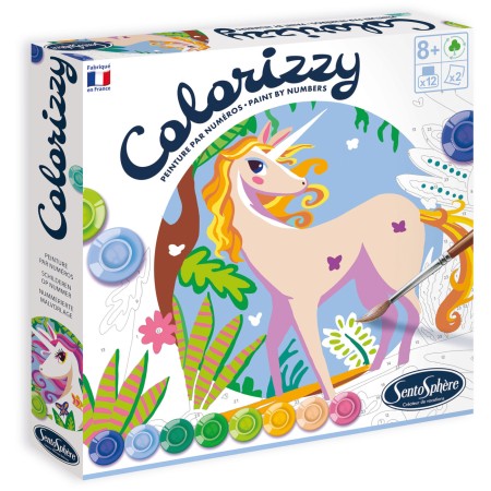 SentoSphere COLORIZZY Jednorożce malowanie po numerach | Dadum