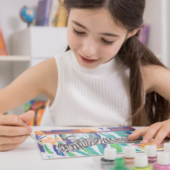 Malowanie po numerach "Jednorożce" 2 obrazy dla dzieci +8 - Colorizzy SentoSphere