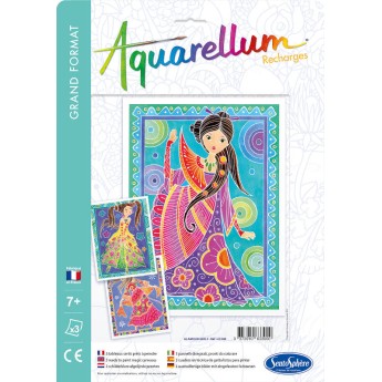 Aquarellum Glamour Girl plansze zapasowe SentoSphere | Dadum