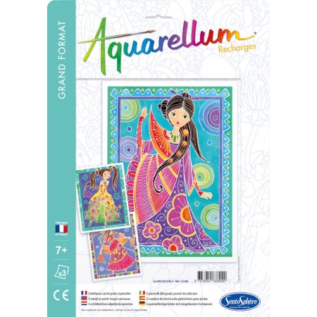 Aquarellum Glamour Girl plansze zapasowe SentoSphere | Dadum
